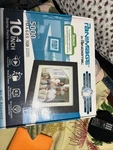 Pandigital 10.4" Moving Photo Frame, Slide Show, Clock, Calendar, Mib. Fixed Price $30.00.