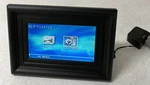 Optimus 16-235 7 Digital Photo Frame Powers On. Fixed Price $15.99.