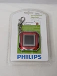 Vintage Y2K Philips 1.5 Digital Photo Keychain & Clock Red New Nos Sealed Vtg. Fixed Price $15.95.