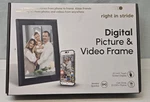 Right In Stride Digital Picture & Video Frame Black. Fixed Price $20.00.