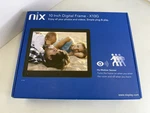 Nix 10" Widescreen Digital Photo Frame Hd X10G - Black Motion Sensor New. Fixed Price $41.00.