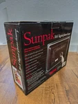 Sunpak 10.4" Portable Digital Photo Album Picture Frame White. Fixed Price $29.99.