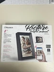 Aluratek 8" Digital Photo Frame Matte Black Wi-fi Touchscreen 16 Gb Auto Rotate. Fixed Price $22.00.