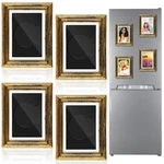 4 Pcs Refrigerator Magnetic Vintage Frame 3.66 X 2.95 Inch Small Refr.... Fixed Price $19.96.