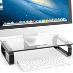 Computer Monitor Stand Riser Multi Media Desktop For Flat Screen Lcd Le.... Fixed Price $36.05.