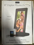Blue Stream Inch Digital Photo Frame And Clock Black Model BS6011. Fixed Price $34.00.