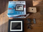 Panimage By Pandigital 8" Led Wood & Glass Photo Frame Free Shipping!. Fixed Price $24.00.