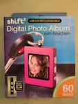 Shift 3 Digital Album With Key Chain 60 Photos, Pink New Box. Fixed Price $6.00.
