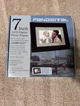 Photo Frame Pandigital Lcd 7-INCH Black 128 Mb PAN70-2 With Remote. Fixed Price $11.99.