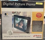 Digital Photo Frame Nuvue 700 Plus Spectrum 1400 Pictures W/256MB - New Sealed. Fixed Price $28.00.
