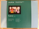 Aura Carver Gravel Wifi Digital Picture Frame 10.5"X2.1 X7.3 New Sealed. Fixed Price $89.99.