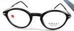 New Black Smart Eyeglasses Roundish Frames W/ Unique Temples Discontinued Sale. Fixed Price $22.22.