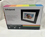 Polaroid 7" Digital Picture Frame Hi-res Led Silver Metal PDF-750W. Fixed Price $15.09.
