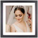 10X10 Picture Frame Wood Display 8X8 Mat Or Without Di.... Fixed Price $22.51.