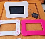 Nextplay NPW70PFF 7" Digital Photo Frame W/ 2 Faceplates Pink/floral Works Read. Fixed Price $9.99.