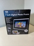 Tde Systems 7 Inch Digital Photo Frame Nib. Fixed Price $14.00.