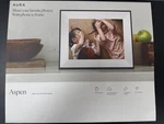 Aspen Aura Digital Frame -ink With Paper Mat, 11.8" Screen, 1600X1200. Fixed Price $119.99.