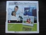 Ziga Photo Digital Picture Frame 7 Inch With Black & White Faceplates New Box. Fixed Price $79.99.