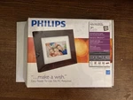 Philips SPF3470T/G7 Digital Photoframe 7" Lcd Panel Brown Wood Open Box B5. Fixed Price $19.99.