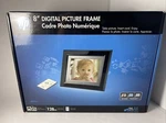 Hp 8" Digital Photo Picture Frame Open Box New With Sd Card. Fixed Price $19.67.