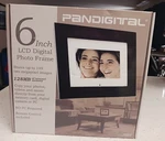 Pandigital 6 Inch Lcd Photo Frame 128MB Internal Memory New Open Box. Fixed Price $35.95.
