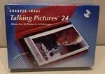 Sharper Image Talking Pictures 24. Album For Photos & Messages. Red. New. Fixed Price $14.88.