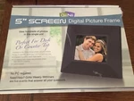Gii Nii 5" Screen Digital Picture Frame New Open Box. Fixed Price $12.99.