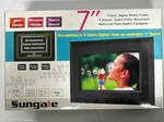 Sungale CD705 7" Lcd Digital Photo Frame Black Wall-mountable. Fixed Price $19.99.