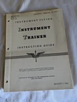 Wwii Instrument Flying Trainer Instruction Guide August 1943 Book. Fixed Price $9.99.