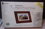 Giinii Artforme 7-INCH Digital Wood Picture Frame 1000 Pics New Open Box!. Fixed Price $28.95.