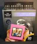 Sharper - Usb 2.0 Digital Photo Keychain 60 Images Lot Pink & Purple. Fixed Price $18.00.