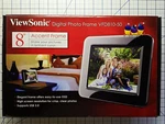 Viewsonic 8" Digital Photo Frame VFD810-50 Open Box Never Used Original Package. Fixed Price $18.77.