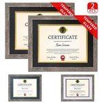 Diploma Tempered Glass - Document Frames 8.5X11 With Mats(navy, Black, .... Fixed Price $66.08.