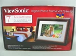 Viewsonic Digital Photo Frame VFA724W-10 Powered 7" Accent Usb Sd Mmc New. Fixed Price $19.97.