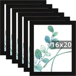 16X20 Black Picture Set Of Wall Gallery Poster No Mat. Fixed Price $91.99.