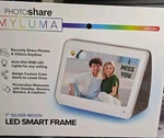 Myluma Photoshare 7INCH Silver Moon Led Smart Frame Nib Model FML07SM. Fixed Price $69.99.
