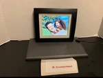 Gigaware Black 7 Digital Photo Frame Cat. No. 16-1003 Euc. Fixed Price $11.95.