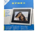 New Dynex 7' Digital Picture Frame Remote Control 16MB Internal Memory Black. Fixed Price $14.99.
