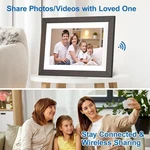 Fullja P200 10.1" Wifi Digital Photo Frame Ips Touch 16GB Auto Rotate App. Fixed Price $29.99.