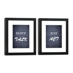 Dekwinn 8X10 Frame Set Of 2 Thicker With Real Glass For Picture.... Fixed Price $37.25.