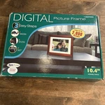 Smart Pants Opti Pix Pro Digital Picture Frame 10.4 With Remote Nib. Fixed Price $21.49.