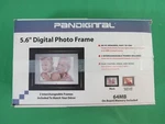 Pandigital 5.6" Black/clear Picture Frame W/remote #DPF56-2 Used. Fixed Price $18.00.