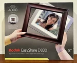 Kodak Easyshare D830, New, Sealed, 4000 Pictures, Digital Frame, Rare. Fixed Price $42.00.