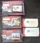 5X Viewsonic PICTURERB16 10" VFD1027-W-118"VFD810-50 7"VFA710W-10 7"VFA720W-70X2. Fixed Price $79.00.