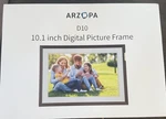 Arzopa 10.1 Inch Digital Picture Frame Easy Share Photo Open Box. Fixed Price $30.00.