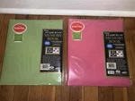 New Two Photo Album Memory Books Page Pink Green Gift Digital Print Collection. Fixed Price $12.00.