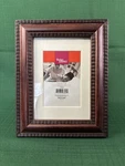 Better Homes Beaded 5"X7" Dark Faux Wood Frame Hang Or Freestanding Matted 3. Fixed Price $8.92.