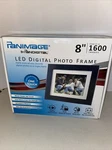 New Panimage By Pandigital 8" Led Wood & Glass Photo Frame - 1600. Fixed Price $15.99.