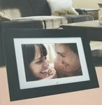 Pandigital 11" Lcd Photo Frame Black Wood (PAN1111-B) Nib. Fixed Price $80.75.
