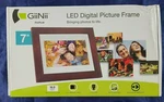 Giinii 7'' Led Digital Picture Frame Model GP-702P-1. Fixed Price $29.78.